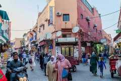 إحدى أزقة مراكش