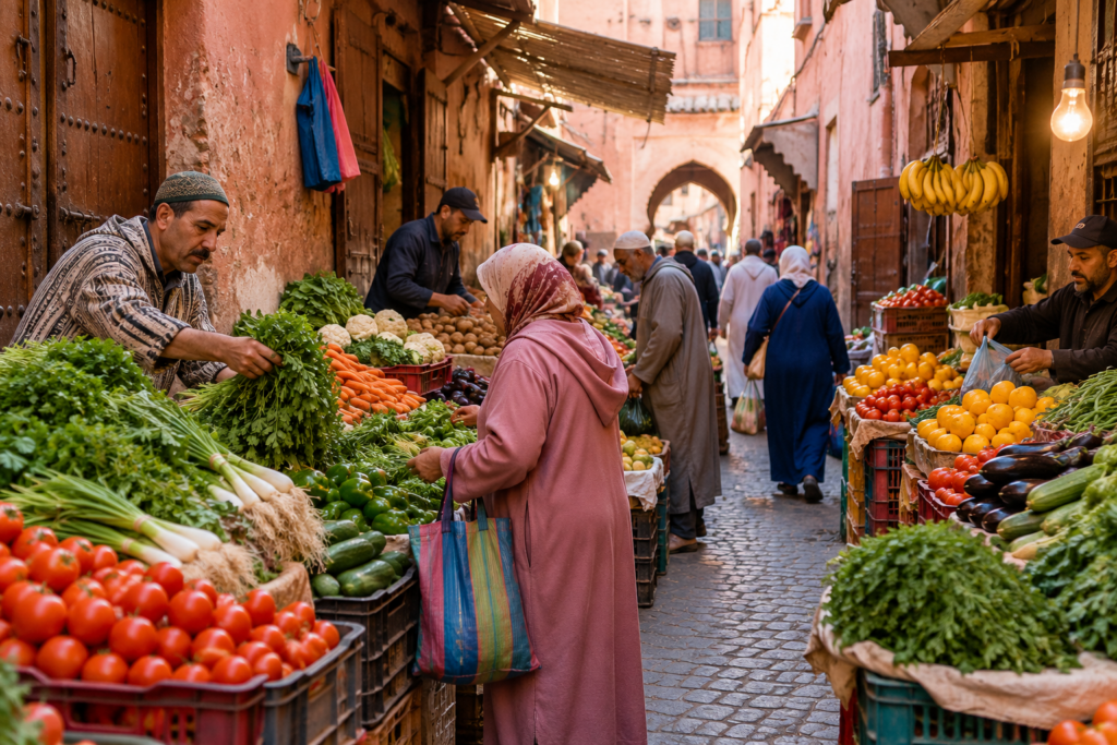 سوق الخضر الفواكه